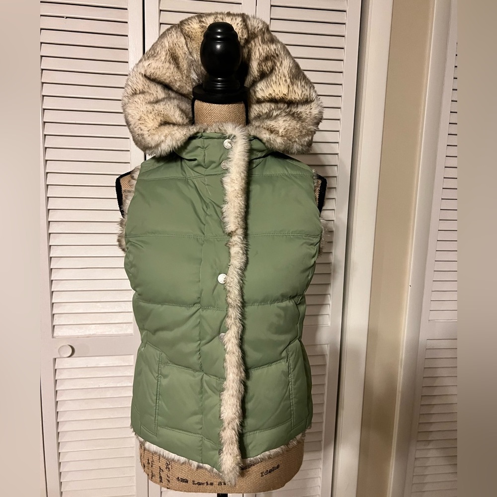 Juicy Couture fur vest